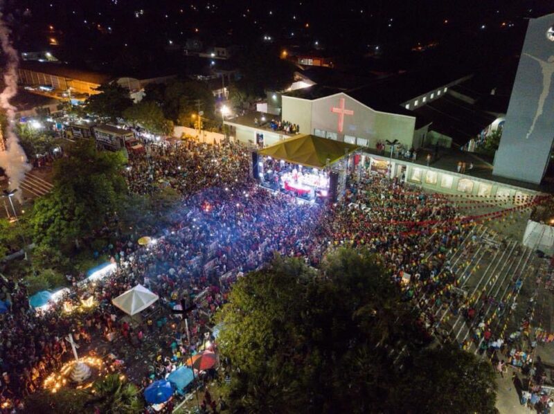 Missa de encerramento do festejo de São Raimundo Nonato dos Mulundus – Foto: Divulgação