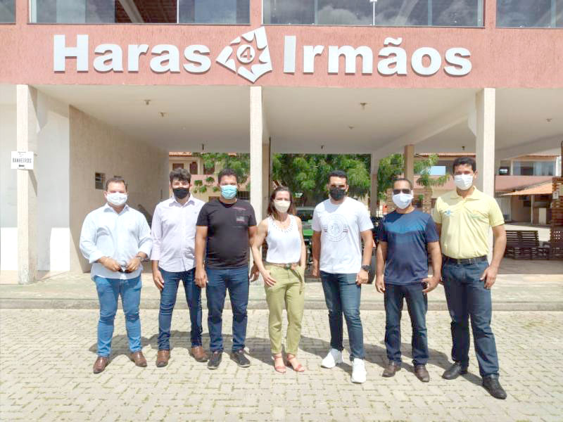 Em Raposa, participantes da missão conhecem produtos de turismo rural do Haras 4 Irmãos – Foto: Divulgação