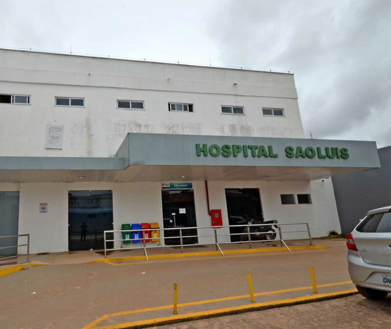 Hospital São Luís na Cidade Operária, onde está concentrado todo o atendimento diferenciado aos servidores estaduais do FUNBEN, que são pacientes de síndromes respiratórias ou Civid19 - Foto: Divulgação