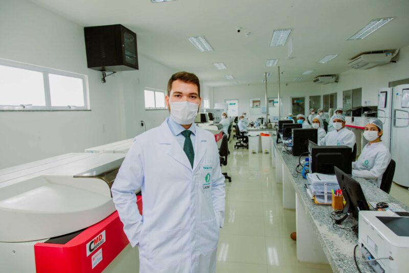 Vinícius Braid, Diretor do Laboratório Lacmar, que conta hoje com uma das mais modernas estruturas tecnológicas em análises laboratoriais de todo o país - Foto: Divulgação