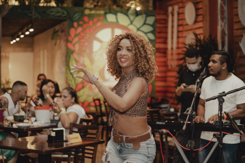 Quintal Lagoa, onde a música permite esbanjar graça e beleza – Foto: Marcos Paulo