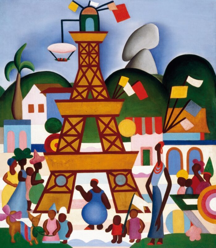 Tarsila do Amaral - Carnaval em Madureira, 1924. - Fonte: folha.uol.com.br