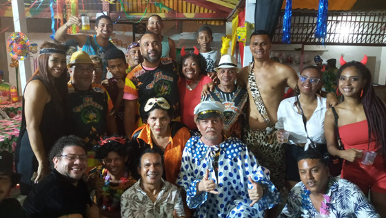 Dirigentes, brincantes e beneméritos mostraram a força e o brilhantismo da Família Brasinhas – Foto: Divulgação