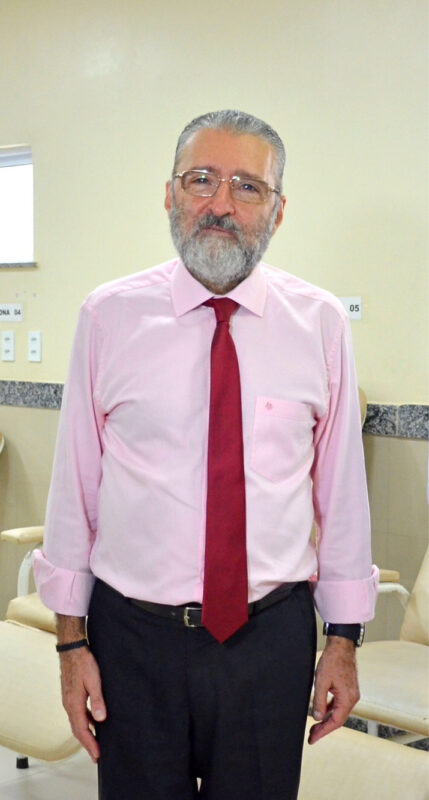 O Dir. Geral do HSE / HSLZ Plínio Valério Tuzzolo que prioriza a humanização em toda a assistência prestada aos pacientes do HSE e seus familiares – Foto: Divulgação