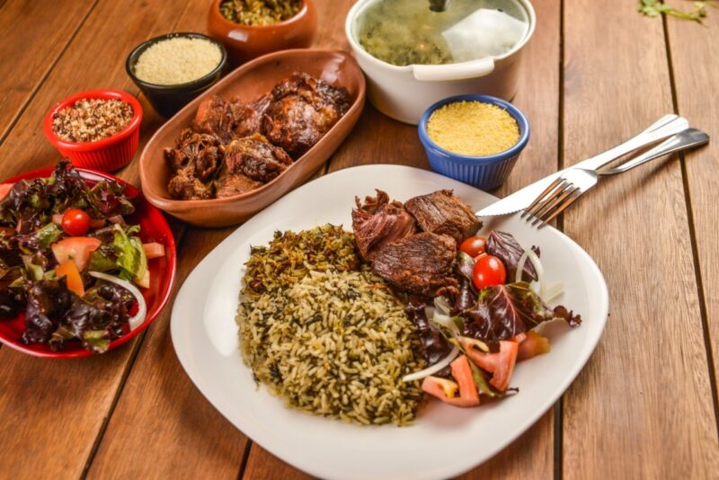 Maria Izabel serve comida regional com influência nordestina – Foto: Divulgação
