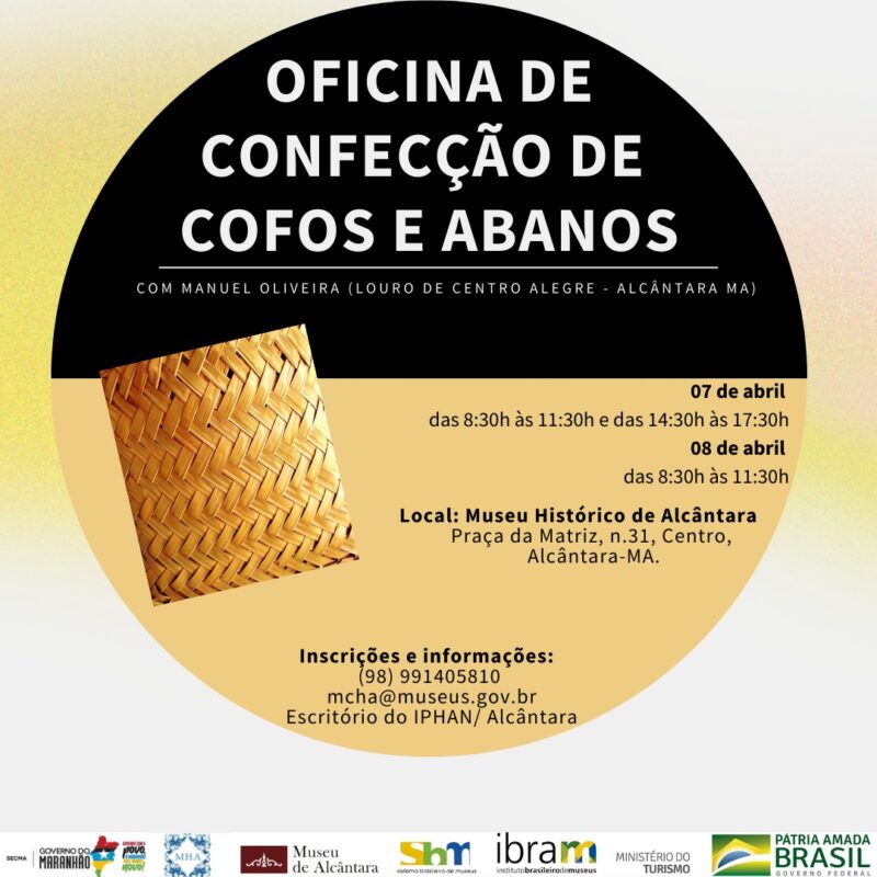 Oficina busca fortalecer patrimônio cultural imaterial de Alcântara