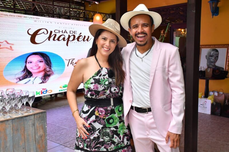 A empresária Renata Farias e William Santos – Foto: Divulgação