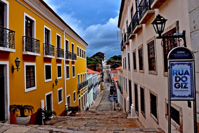 Rua do Giz, eleita entre as seis mais bonitas do Brasil – Foto: Divulgação