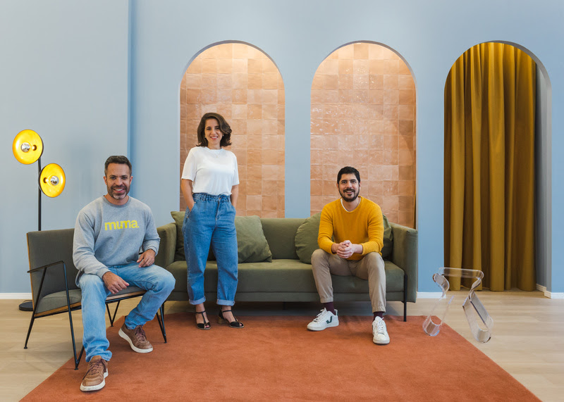 Matheus Ximenes Pinho-CEO Carolina Lumack-COO-Diego Ortiz- CTO – Foto: Divulgação