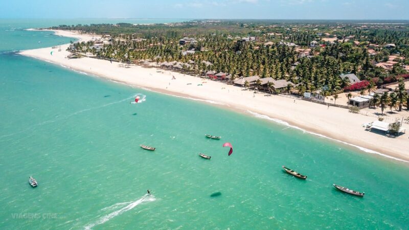 De Fortaleza, passando por Jericoacoara, Delta das Américas,- Foto: Reprodução