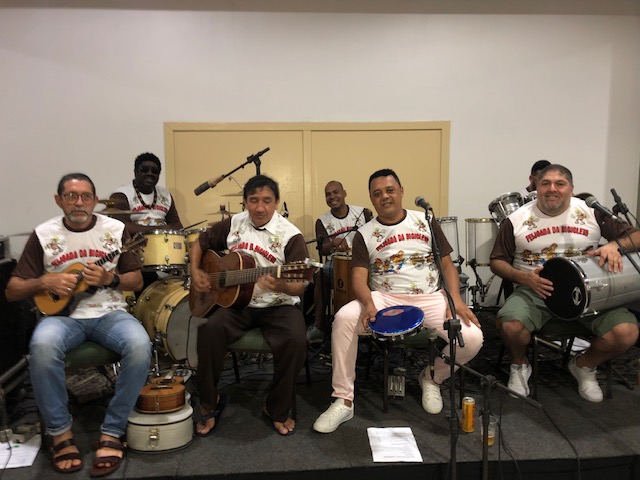 Com a Bicicleta do Samba, George Gomes (no detalhe) irá mostrar um pouco do Samba Rotts da Bicicletinha para temporada carnavalesca 2023 - Foto: Divulgação