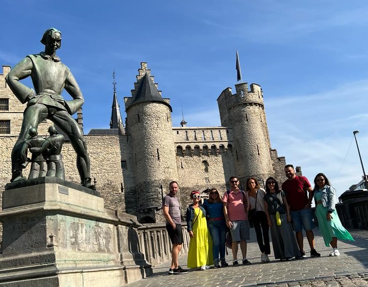 Het Steen, fortaleza medieval no centro antigo de Antuérpia - Foto: Divulgação