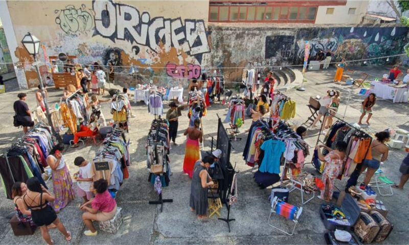 Encontro de Brechós: economia solidária tem no Cenrro Histórico de São Luís palco e abrigo – Foto: Divulgação