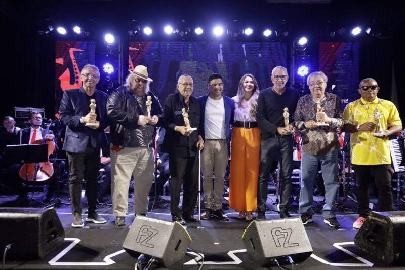 Djalma Chaves, Walfredo Jair, Walber, Emanuel e Ellen, Edinho Bastos, Fernando Rodrigues e Antônio Paiva – Foto: Miguel Viégas