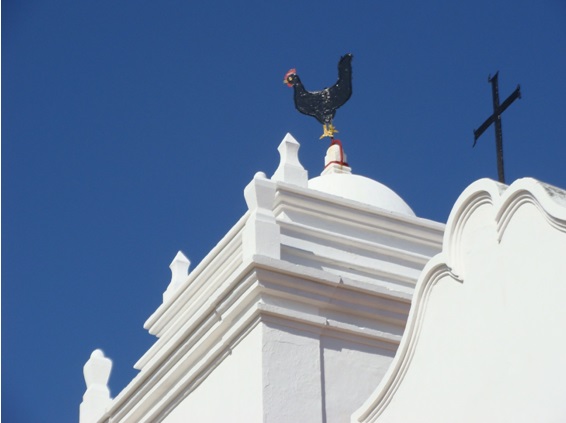 A Igreja proíbe reunião de pretos e fecha para os turistas – Foto: Cláudio Farias 
