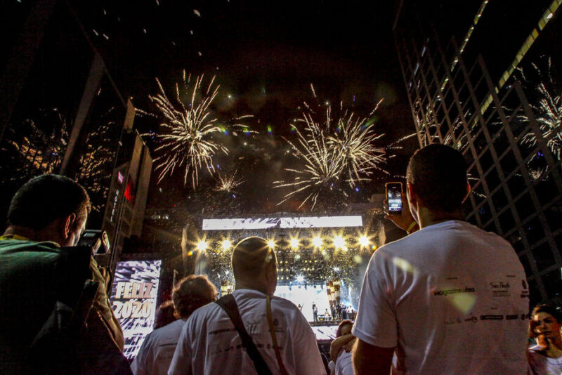 Avenida Paulista o palco tradicional do Réveillon de São Paulo - Foto: Divulgação