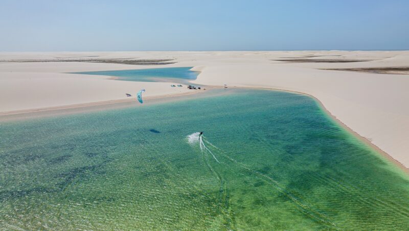 Lençóis Maranhenses atraem turistas que buscam maior conexão com a natureza – Foto: Arquivo/Vila Aty