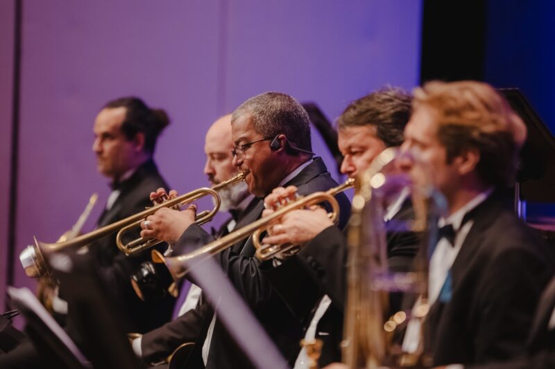 Os metais da Orquestra Sinfônica da Bahia – OSBA – Foto: Divulgação