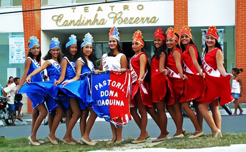 Pastoril Dona Joaquina é um dos quatro principais espetáculos populares do Nordeste brasileiro - Lenilton Lima