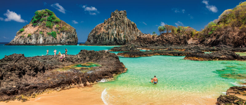 Baía do Sancho, em Noronha, reassume o posto de melhor praia do mundo - Foto: Reprodução
