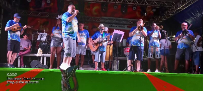Bicicletinha do Samba também foi uma atrações do Carnaval da Nossa Gente - Foto: Prefeitura de Bequimão / Divulgação