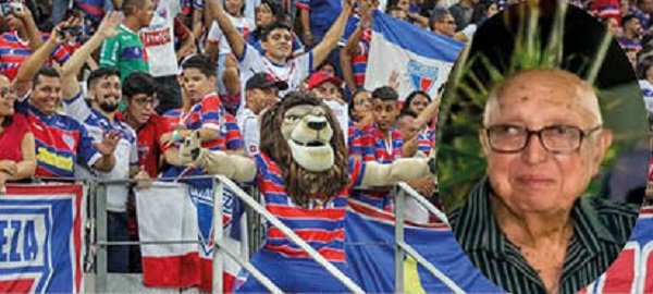 José Carlos Araújo e sua eterna paixão, o Fortaleza Futebol Clube. Um cearense porreta - Foto: Reprodução