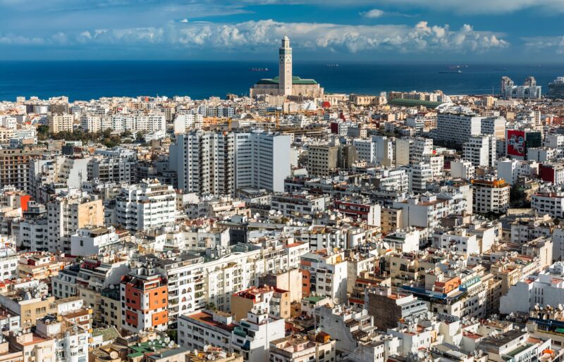 A capital econômica do Marrocos, Casablanca também é a cidade mais populosa do país africano - Foto: Divulgação