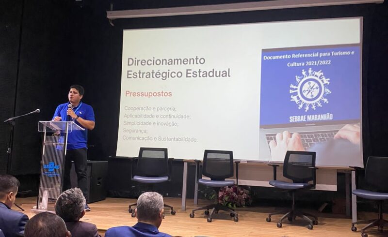 David Felipe Amorim, gerente interino do Sebrae em Lençóis-Munim, ressalta a vocação da região para o turismo – Foto: Divulgação