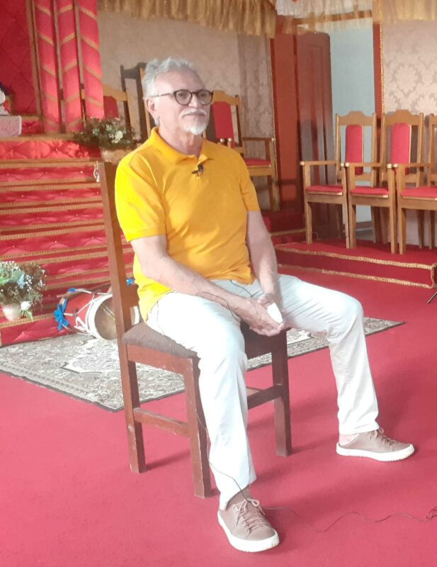O Imperador da festa, o Sr. João Carlos Cantanhede – Foto: Paulo Melo Sousa