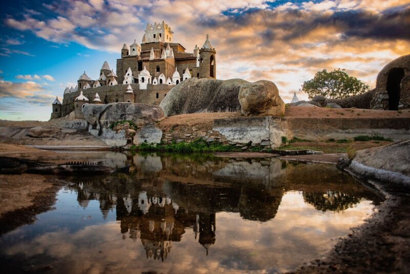Castelo Zé dos Montes, em Sítio Novo/RN, fascinas os visitantes - Foto: Leandro Santos