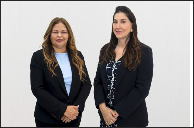 As Diretoras da Faculdade CEST Profa. Maria de Nazareth Mendes e Dra. Conceição Melo Rolim celebram os 25 anos da instituição que é sinônimo de excelência na educação superior - Foto: Divulgação