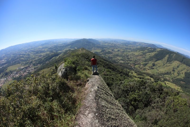 Do alto da cidade, a mais bela vista de Extrema no Sul de Minas Gerais - Foto: Divulgação