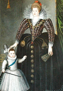 Maria de Médici (em imagem com Luís XIII, em 1603) armou para a França Equinocial ser moeda de troca realizadores do feito – Foto: Reprodução