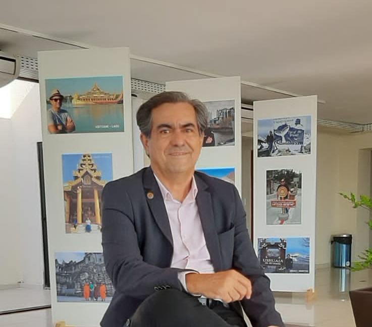 Luiz Thadeu já visitou mais de 150 países – Foto: Divulgação