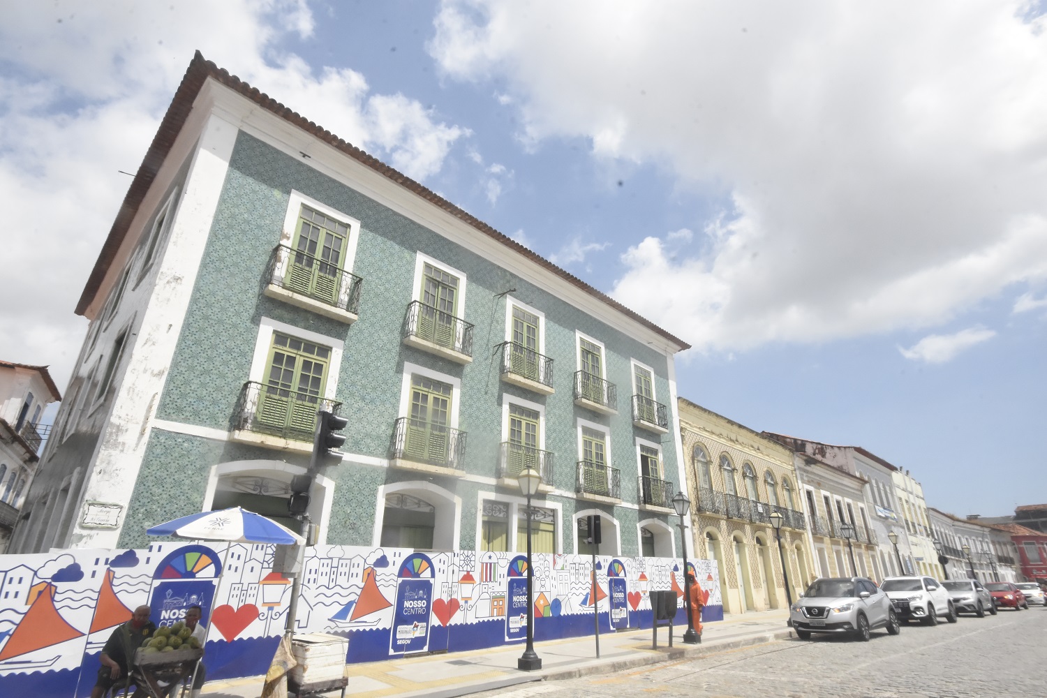 Do alto do seu mirante, o Solar dos Belfort, avista o centro da CidadePatrimônio Cultural da Hummanidade que precisa de cuidados - Foto: Gutemberg Bogéa