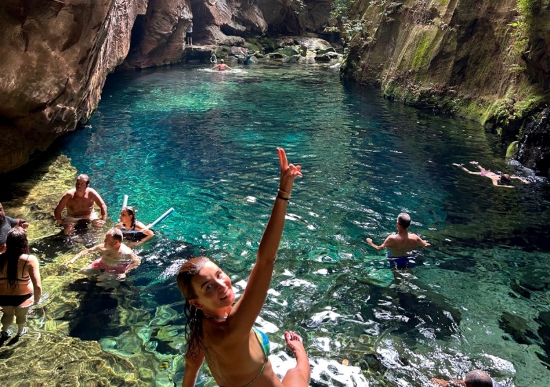 Os visitantes se encantaram com as belezas da região Sul do Maranhão – Foto: Divulgação