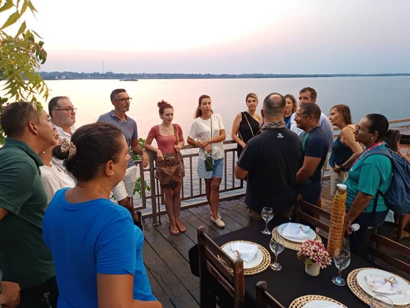 Pôr do Sol às margens do Rio Tocantins – Foto: Divulgação