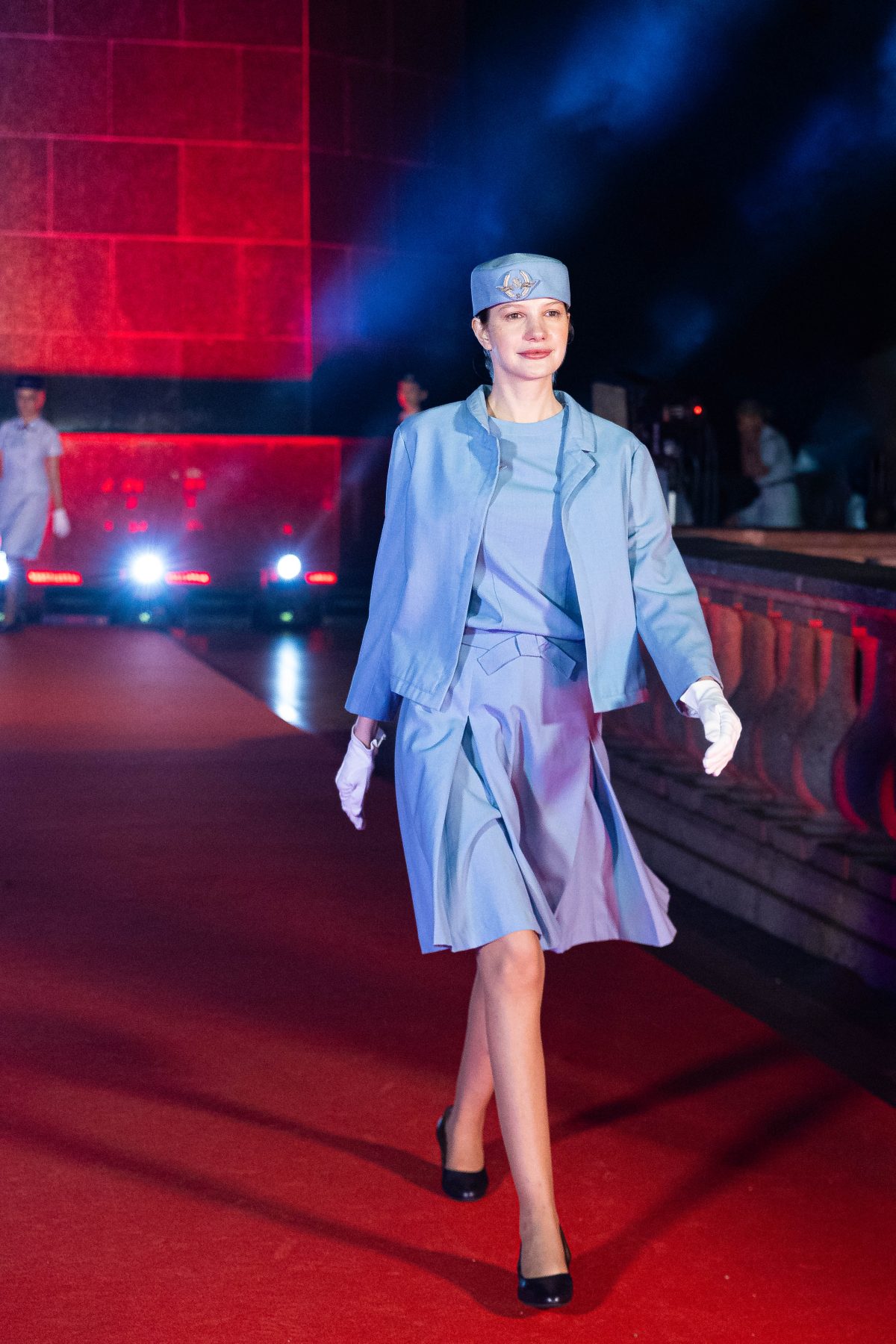 Um desfile com luzes e cores para marcar o primeiro destino a receber voos da Air France - Miguel Sá