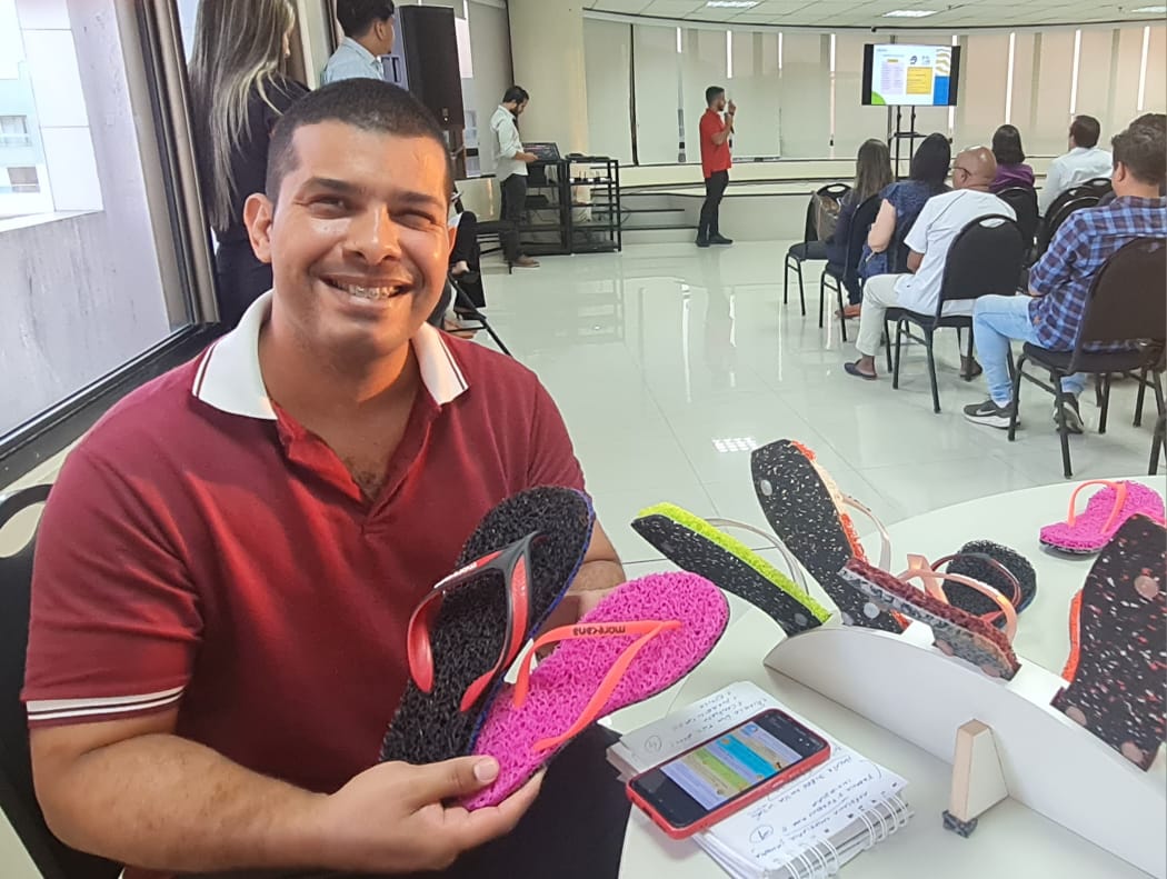 Chinelaria Morekana participa do Encontro de Negócios para prospectar clientes e parcerias – Foto: Divulgação