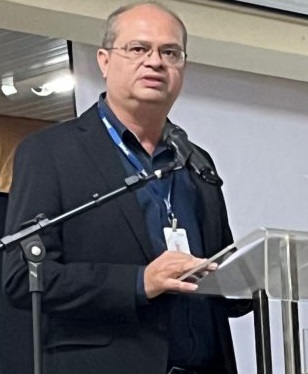 A palestra “Compras Públicas: Sistema S” ministrada pelo Diretor de Gestão do Senac Maranhão, Cláudio Cordeiro - Foto: Ascom/Senac