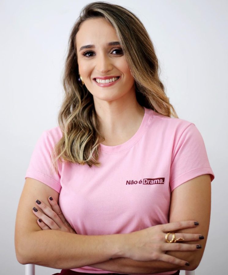 Camila Baluz, fundadora da plataforma “Não é Drama” - Foto: Divulgação