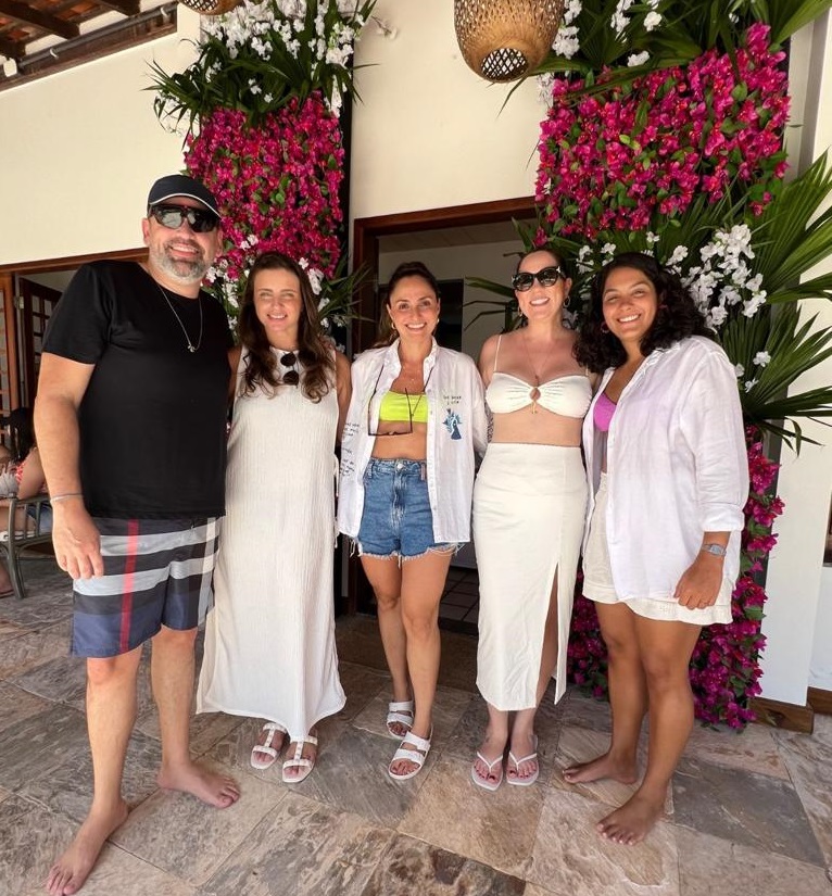 Bruno Lima, Isabela Murad,Maria Fernanda Sarney, Marly Abdalla e Lud OG - Foto: Divulgação