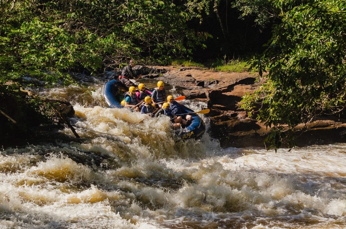 Rafting em Brotas é uma pedida para o feriadão de Carnaval – Foto: Divulgação