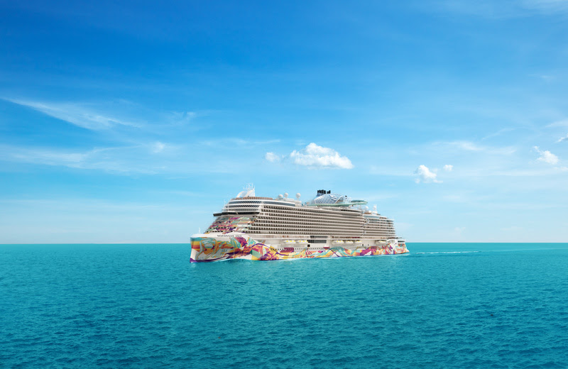 O belo e luxuosos Norwegian Aqua – Foto: Divulgação