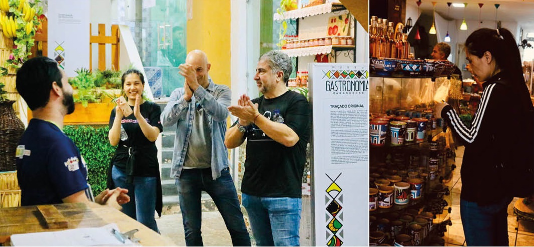 No Museu da Gastronomia os operadores puderam conhecer um pouco da rica herança gastronômica maranhense - Foto: Guerdson Amorim