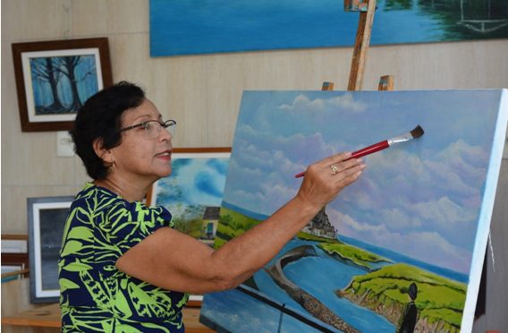 Francisca Mesquita: Vitórias na pintura com perseverança e talento