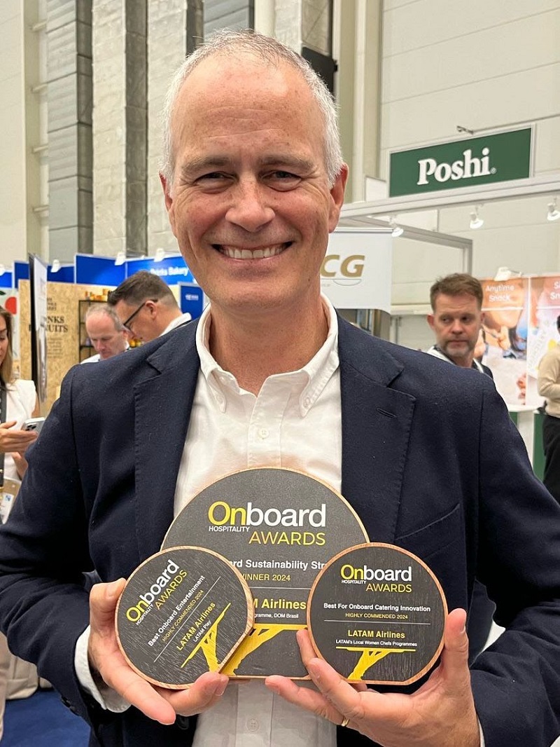 Dominic Chartres, diretor de Produto e Experiência da LATAM - Foto: Divulgação