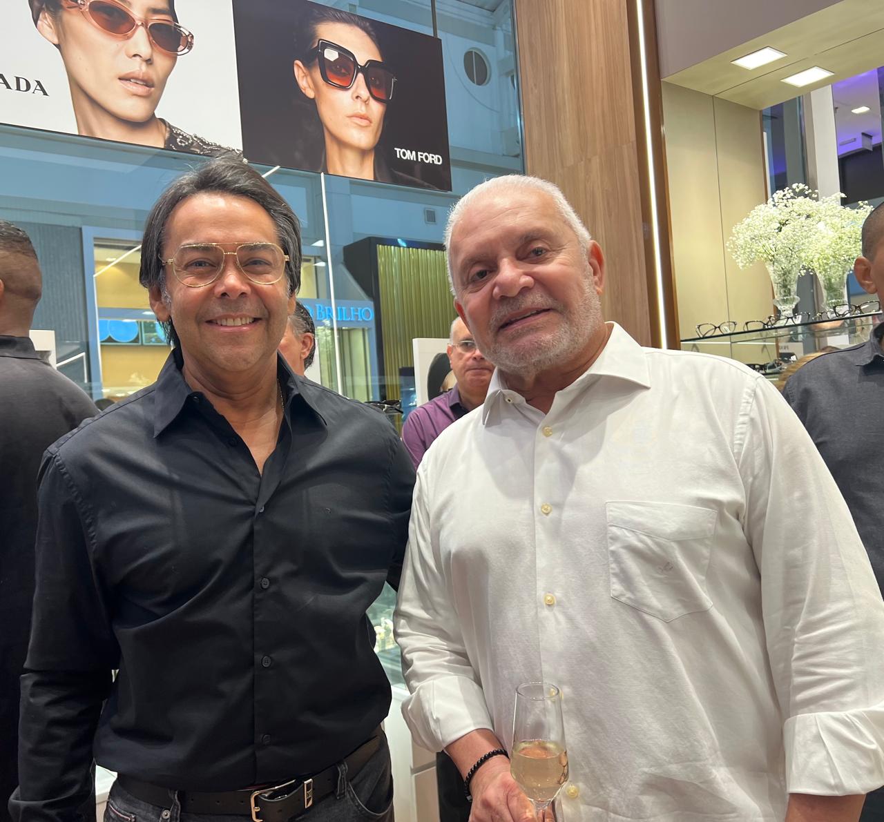 O Oftalmologista Fábio Lúcio e o advogado Antônio Soreiro - Foto: Divulgação