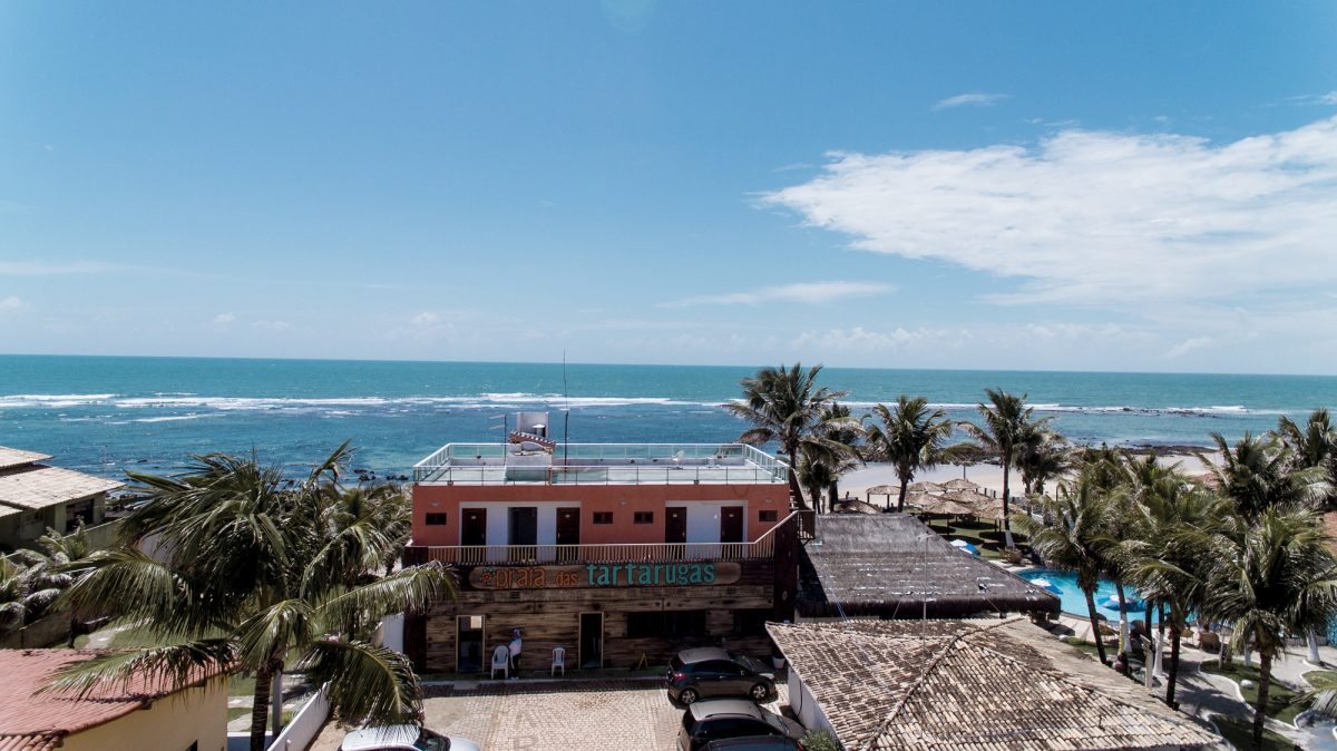 Pousada das Tartarugas, no Complexo Camurutaba, localizado em Barra de Tabatinga - Foto: Divulgação