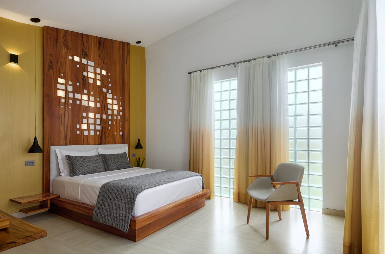 Conforto e estilo definem suas suítes com móveis de design exclusivos – Foto: Paolo Macchi
